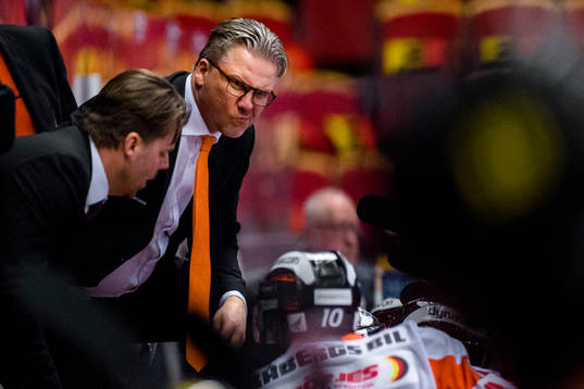 Karlskronas tränare Per Hånberg deppar