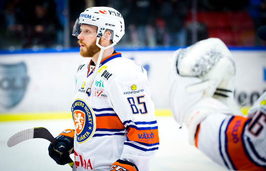 Växjös Liam Reddox deppar