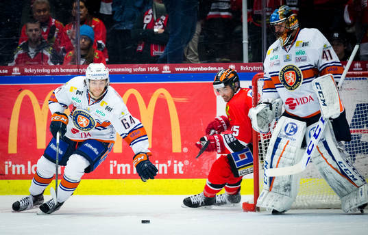Växjös Eric Martinsson och Örebros Martin Johansson