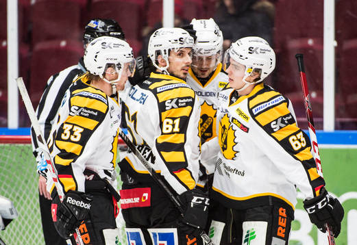 Skellefteås Sebastian Olsson, Fredrik Lindgren, Jimmie