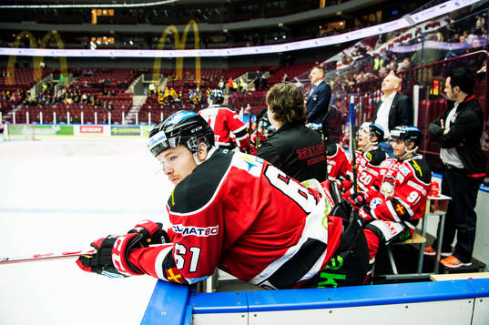 Malmö Redhawks Nicklas Jadeland deppar