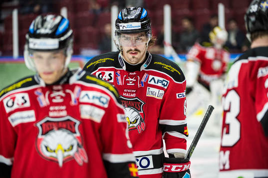 Malmö Redhawks Peter Mueller deppar