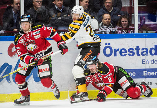 Skellefteås Jimmie Ericsson mot Malmö Redhawks Kim