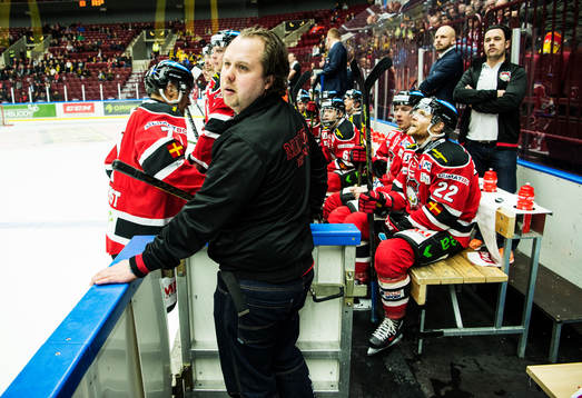 Malmö Redhawks assisterande materialförvaltare Christian