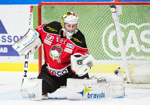 Malmö Redhawks målvakt Jonas Gunnarsson