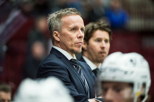 Skellefteås tränare Hans Wallson och Stefan Klockare