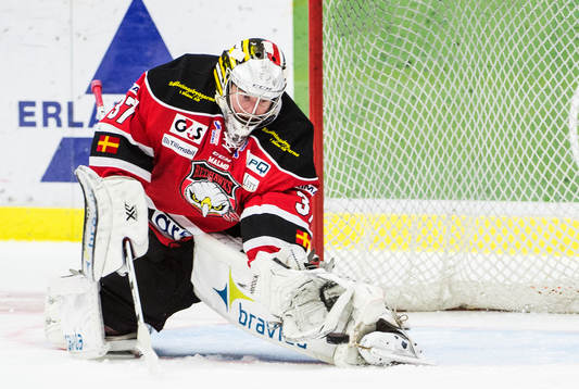 Malmö Redhawks målvakt Jonas Gunnarsson