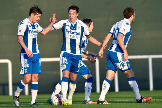 IFK Göteborgs Mads Winther Albeck jublar