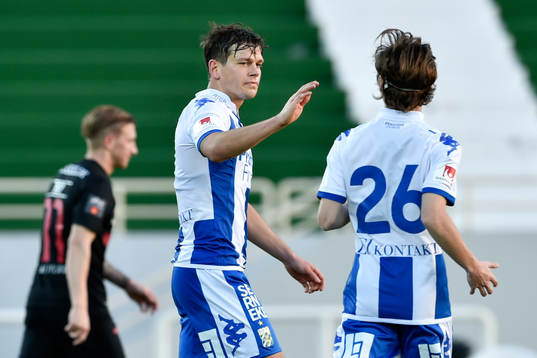 IFK Göteborgs Mads Winther Albeck jublar