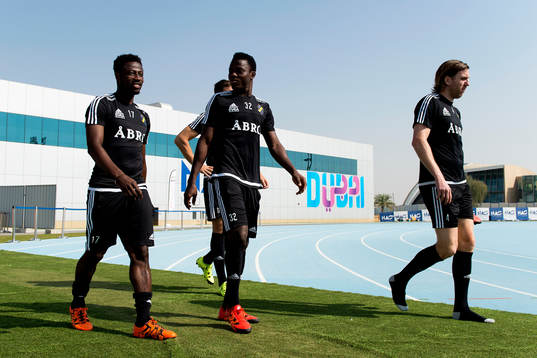 Ebenezer Ofori, Patrik Kpozo och Nils-Eric Johansson