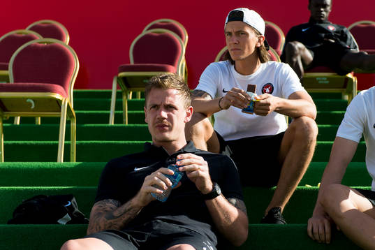 Midtjyllands Johan Dahlin och Kristoffer Olsson