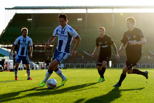 IFK Göteborgs Adam Johansson och Martin Smedberg Dalence