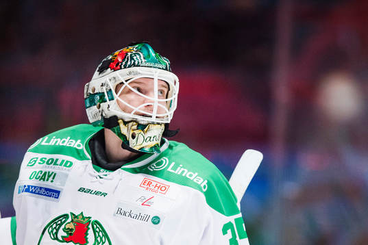 Rögles målvakt Oscar Dansk