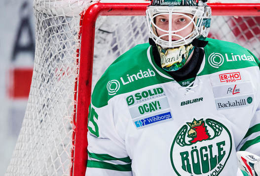 Rögles målvakt Oscar Dansk