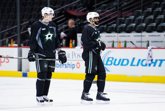 John Klingberg och Johnny Oduya