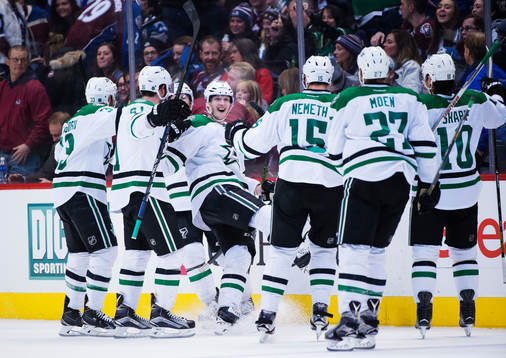 Dallas John Klingberg jublar