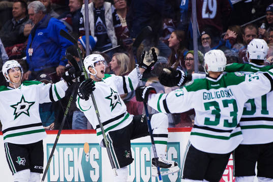 Dallas John Klingberg jublar