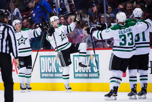 Dallas John Klingberg jublar