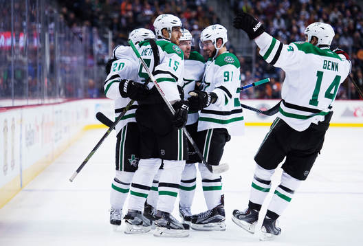 Dallas Cody Eakin, Patrik Nemeth, Jason Demers, Tyler
