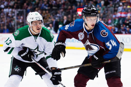 Dallas Mattias Janmark och Colorados Carl Söderberg