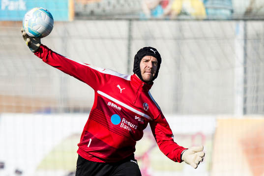 Helsingborgs målvakt Matt Pyzdrowski