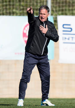 Halmstads tränare Jan Jönsson