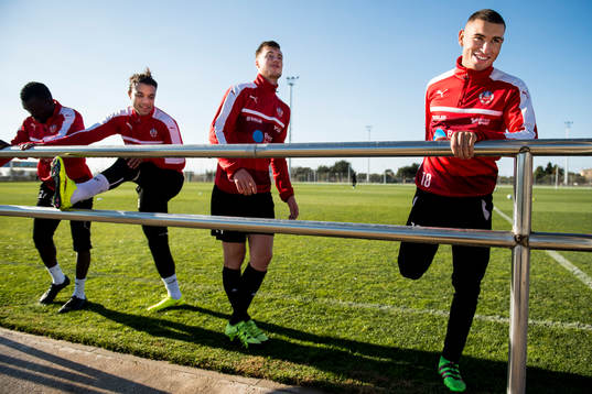 Helsingborgs Matthew Rusike, Anton Kinnander och Jordan