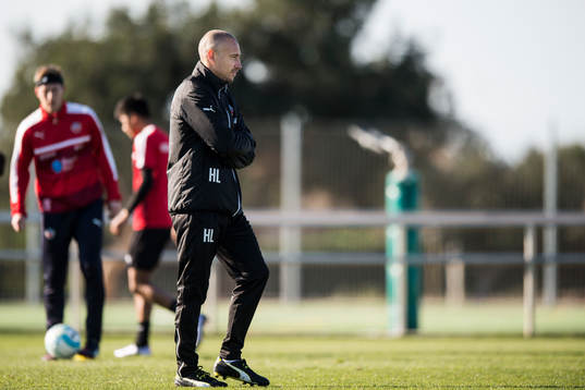 Helsingborgs manager Henrik Larsson