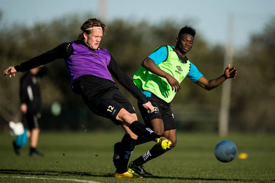 Gefles Anders Bååth-Sjöblom och Kwame Bonsu
