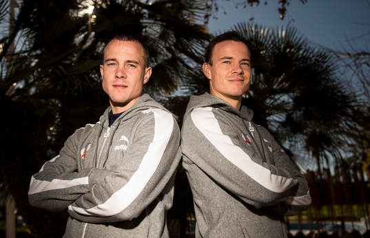 Helsingborgs Calle Wede och Anton Wede