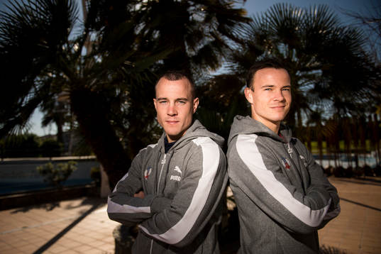 Helsingborgs Calle Wede och Anton Wede