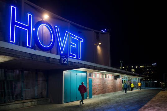 Exteriör av Hovet