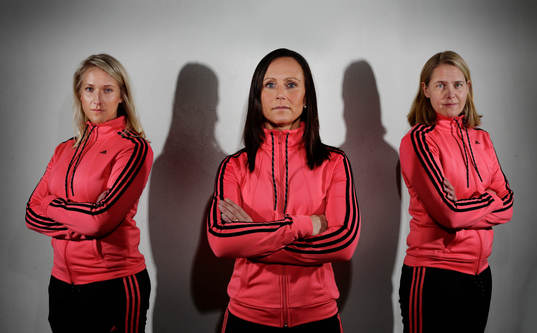 Domare Sandra Österberg, Pernilla Larsson och Anna Nyström