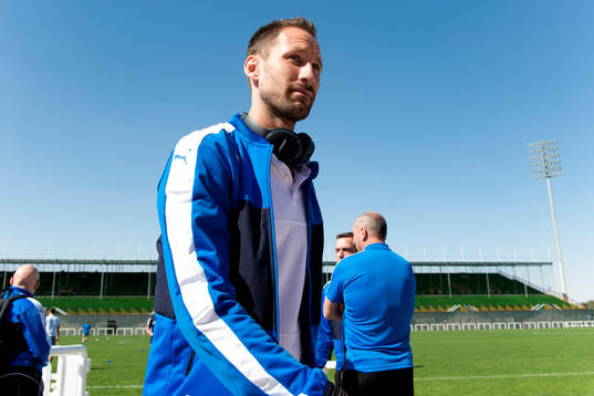 Malmö FFs målvakt Johan Wiland