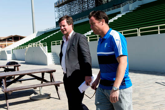 Stefan Schwarz, arrangör av Dubai International Cup