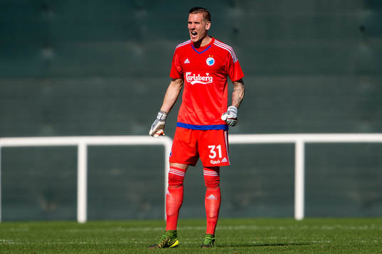 FC Köpenhamns målvakt Robin Olsen
