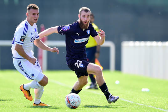 FC Köpenhamns Christoffer Remmer och Malmö FFs Jo Inge