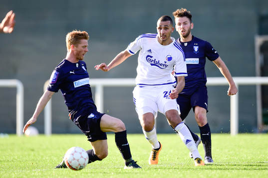 Malmö FFs Anders Christiansen, FC Köpenhamns   Youssef