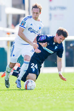 FC Köpenhamns FC Köpenhamns Ludwig Augustinsson och