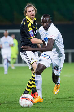 s Nils-Eric Johansson och Moldes Thompson Ekpe