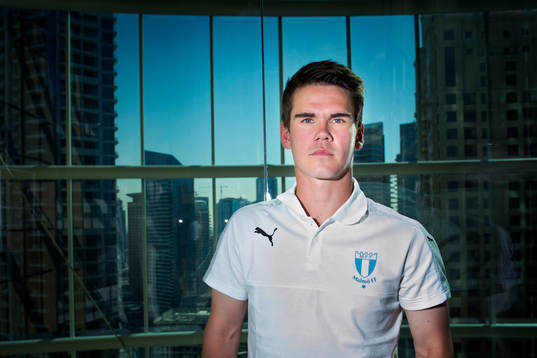 Malmö FFs Vidar Örn Kjartansson