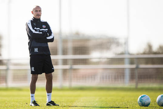 Helsingborgs manager Henrik Larsson
