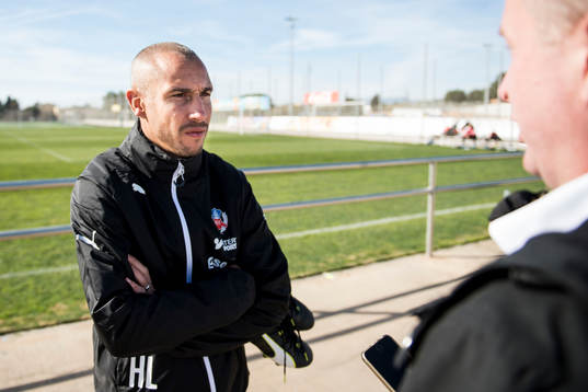 Helsingborgs manager Henrik Larsson