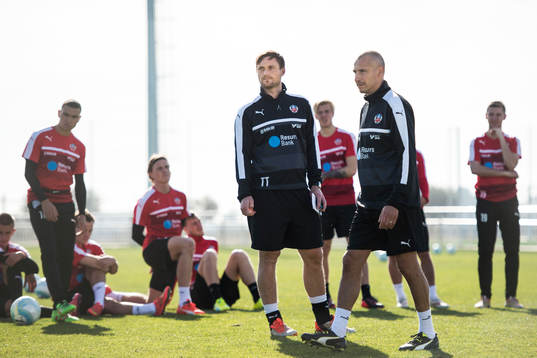 Helsingborgs assisterande tränare Tobias Tuvesson och