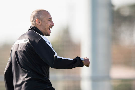Helsingborgs manager Henrik Larsson