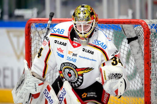 Luleås målvakt Joel Lassinantti