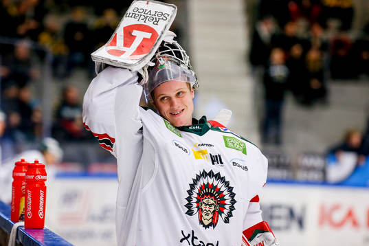 Frölundas målvakt Lars Johansson