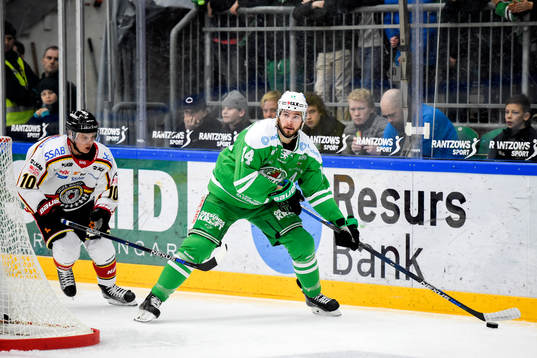 Luleås Toni Rajala och Rögles Jordan Smotherman