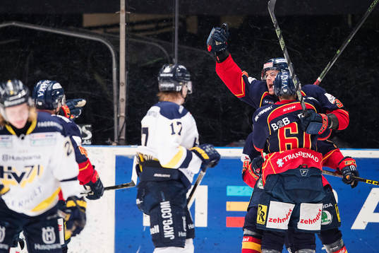 Djurgårdens Daniel Brodin jublar