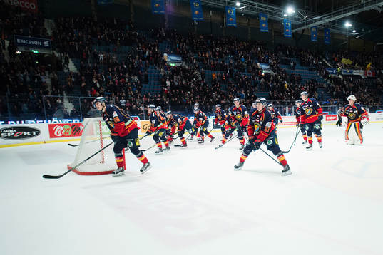 Djurgårdens spelare jublar